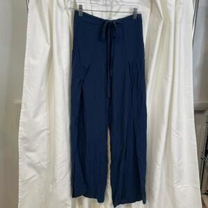 Juniper Blu navy blue wide leg pants size medium